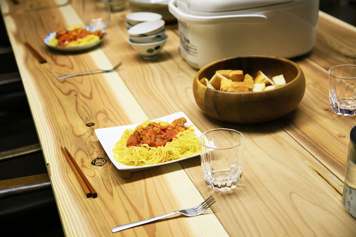 若者支援シェアハウス「人おこし」|人おこしランチ